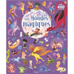 Livre autocollants - Les Mondes magiques