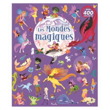 Livre autocollants - Les Mondes magiques