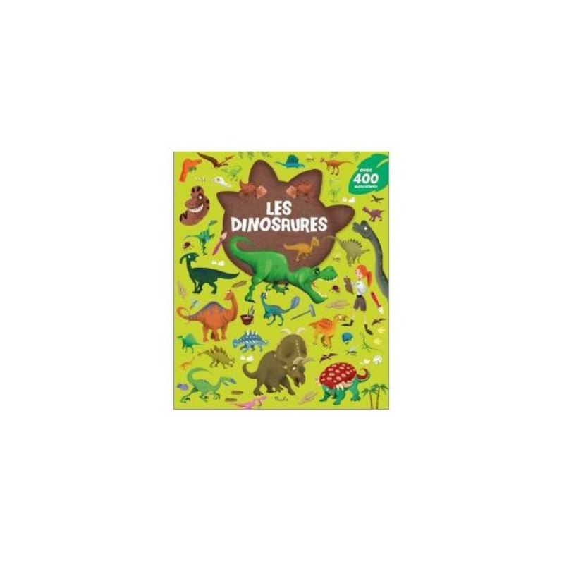 Livre autocollants - Les dinosaures