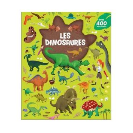 Livre autocollants - Les dinosaures