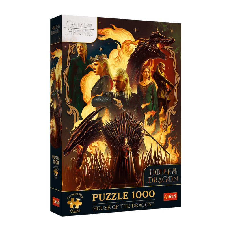 Puzzle Trefl - Game of Thrones : House of the Dragon – 1000 pièces