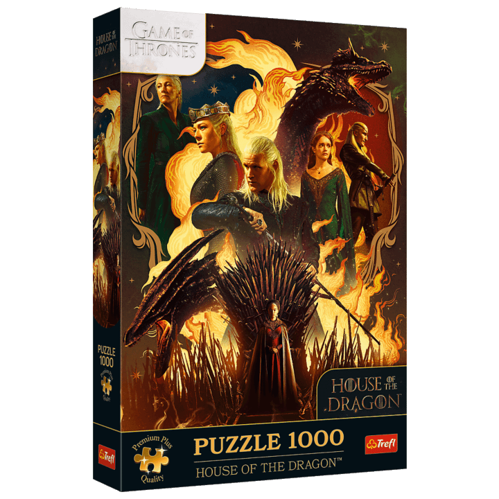 Puzzle Trefl - Game of Thrones : House of the Dragon – 1000 pièces