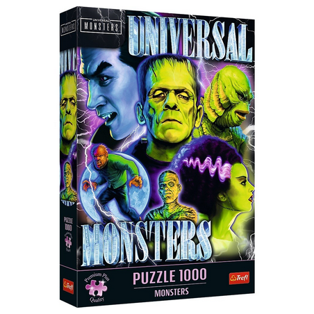Puzzle Trefl - Universal Monsters : Monster – 1000 pièces