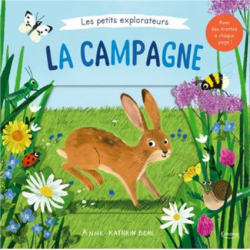 Livre touche et découvre - les petits explorateurs - La campagne