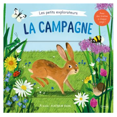 Livre touche et découvre - les petits explorateurs - La campagne