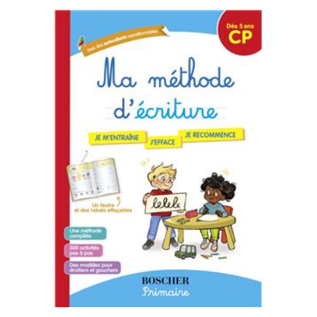 Livre éducatif - Ma méthode d'écriture
