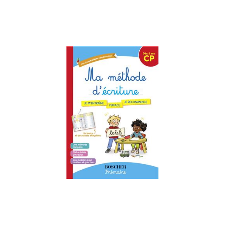 Livre éducatif - Ma méthode d'écriture