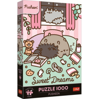 Puzzle Trefl - Pusheen : Sweet Dreams– 1000 pièces