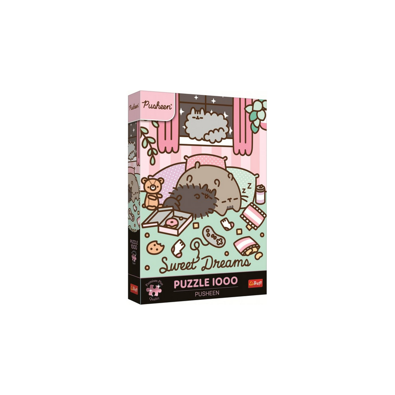 Puzzle Trefl - Pusheen : Sweet Dreams– 1000 pièces