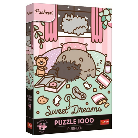 Puzzle Trefl - Pusheen : Sweet Dreams– 1000 pièces