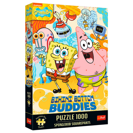 Puzzle Trefl - Bob l'éponge – 1000 pièces
