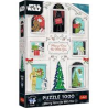 Puzzle Trefl - Star Wars : Que la force de Noël soit avec toi – 1000 pièces