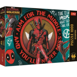 Puzzle Trefl - Marvel : Deadpool – 1000 pièces