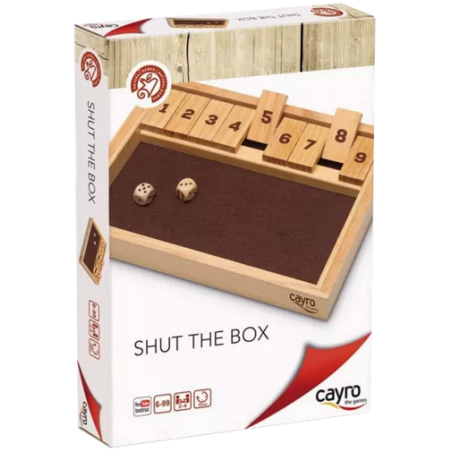 Jeux de société - Shut the box
