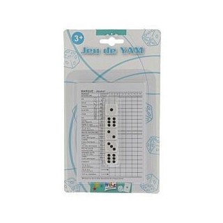 Jeux de société - Accessoire pour Yam : dés et bloc