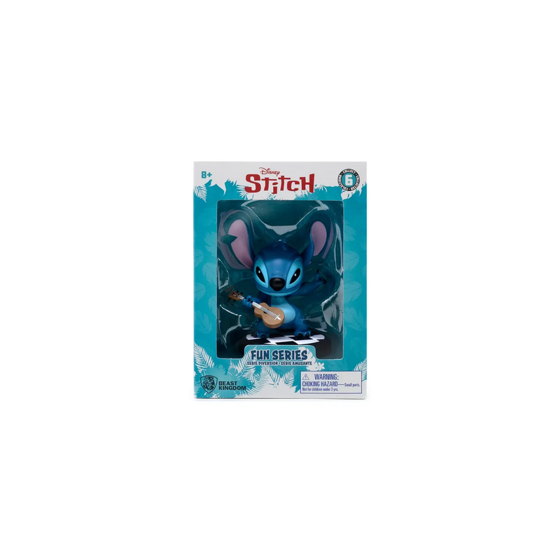 Figurine Disney Stitch - Fun Serie : Guitarist Stitch