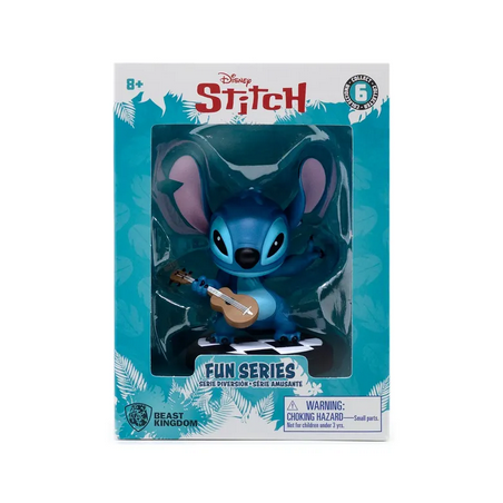 Figurine Disney Stitch - Fun Serie : Guitarist Stitch