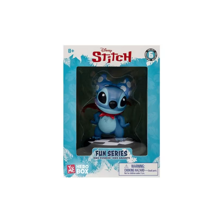 Figurine Disney Stitch - Fun Serie : Superhero Stitch