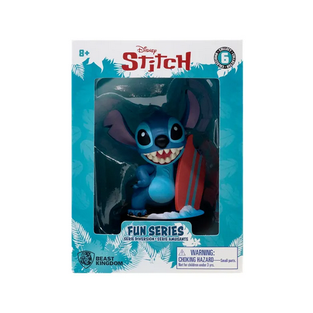Figurine Disney Stitch - Fun Serie : Surfer Stitch