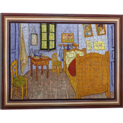 Puzzle ArtFrame - Vincent  Van Gogh : Chambre à coucher à Arles