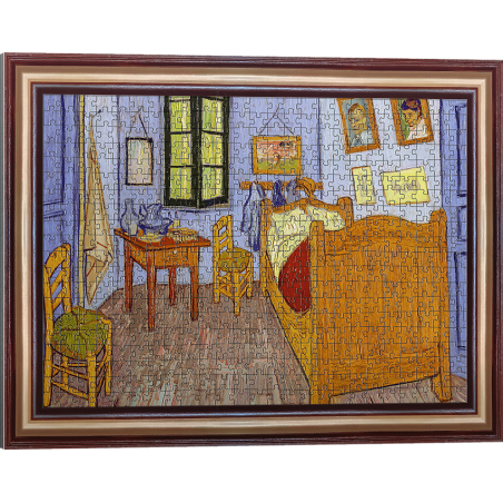 Puzzle ArtFrame - Vincent  Van Gogh : Chambre à coucher à Arles
