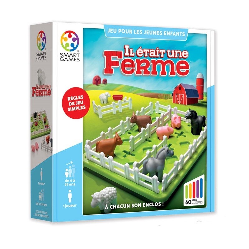 Jeu Smart Games - Il était une ferme Jeu Smart Games - Il était une ferme