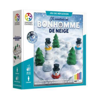 Jeux Smart Games - Je voudrais un bonhomme de neige