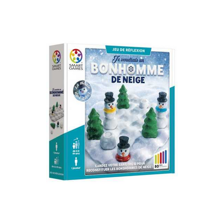 Jeux Smart Games - Je voudrais un bonhomme de neige