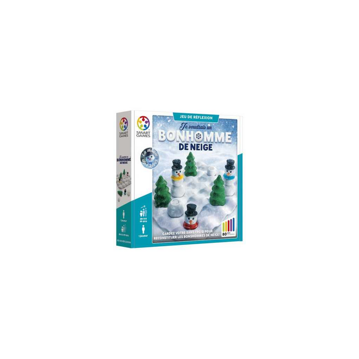 Jeux Smart Games - Je voudrais un bonhomme de neige