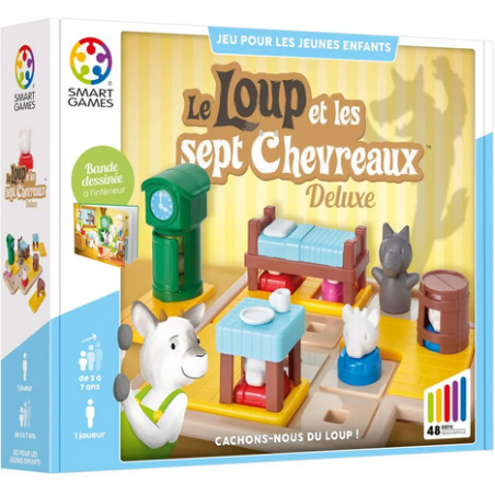 Jeux Smart Games - Le Loup et les Sept Chevreaux