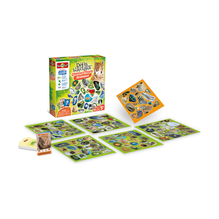 Jeux de société - Défis Nature - Cherche & Trouve : Animaux
