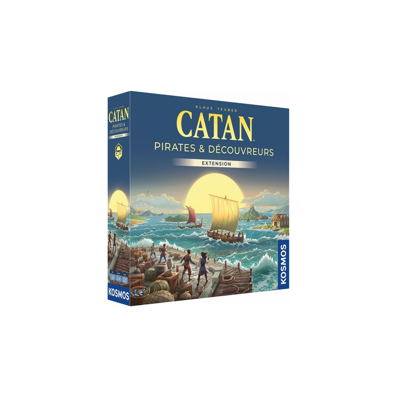 Jeux de société - Catan - Extension Pirates et Découvreurs (Edition 2025)