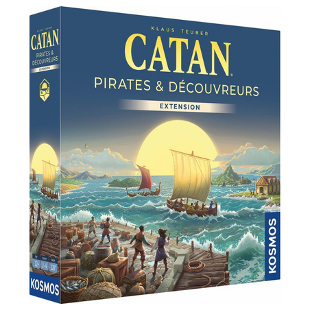 Jeux de société - Catan - Extension Pirates et Découvreurs (Edition 2025)