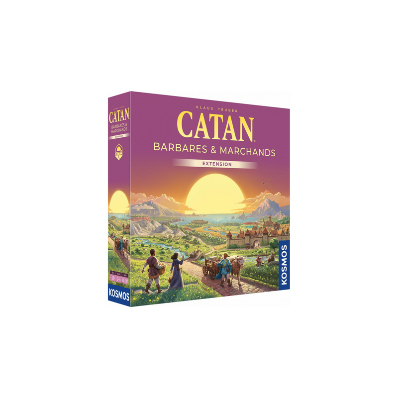 Jeux de société - Catan - Extension Barbares et Marchands (Edition 2025)