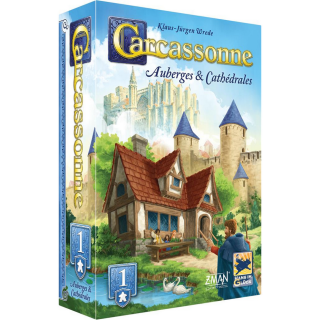 Jeux de société - Carcassonne : Auberges et Cathédrales - Extension 1