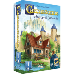 Jeux de société - Carcassonne : Auberges et Cathédrales - Extension 1
