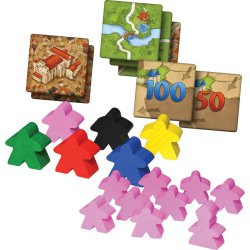 Jeux de société - Carcassonne : Auberges et Cathédrales - Extension 1