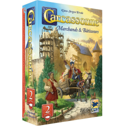 Jeux de société - Carcassonne : Marchands et Bâtisseurs - Extension 2