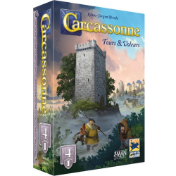 Jeux de société - Carcassonne : Tours & Voleurs - Extension 4