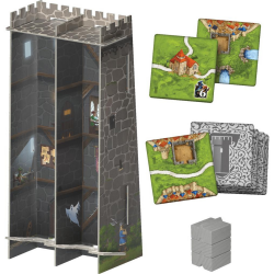 Jeux de société - Carcassonne : Tours & Voleurs - Extension 4