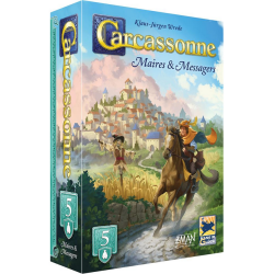 Jeux de société - Carcassonne : Maires & Messagers - Extension 5