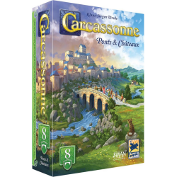 Jeux de société - Carcassonne : Ponts & Châteaux - Extension 8