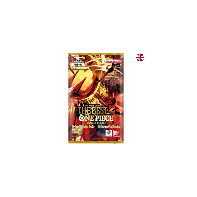 One Piece Card Game - Premium Booster : THE BEST Vol2 PRB 02 - Booster Anglais