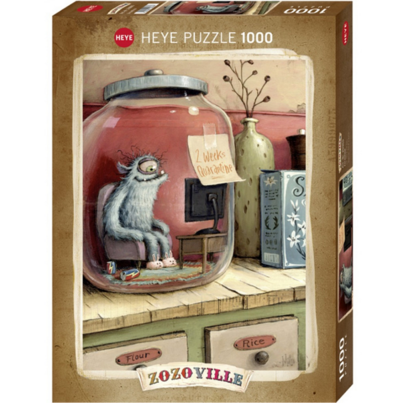 Puzzle Heye - Zozoville : Jarantine - 1000 Pièces
