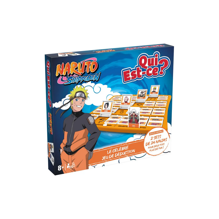 Jeux de société - Qui Est-Ce ? - Naruto Shippuden
