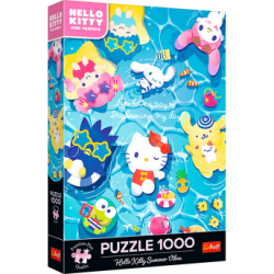 Puzzle Trefl - Hello Kitty and Friends : Summer – 1000 pièces