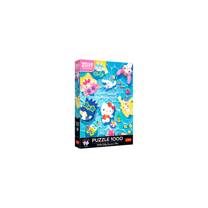 Puzzle Trefl - Hello Kitty and Friends : Summer – 1000 pièces