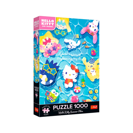 Puzzle Trefl - Hello Kitty and Friends : Summer – 1000 pièces