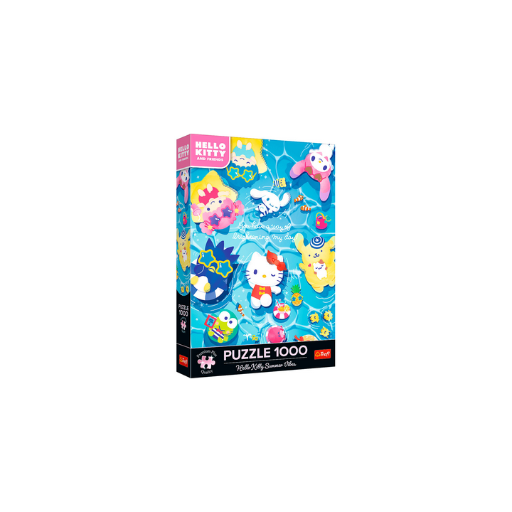 Puzzle Trefl - Hello Kitty and Friends : Summer – 1000 pièces