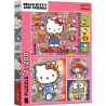 2 Puzzles en 1Trefl - Hello Kitty and Friends – 200 pièces